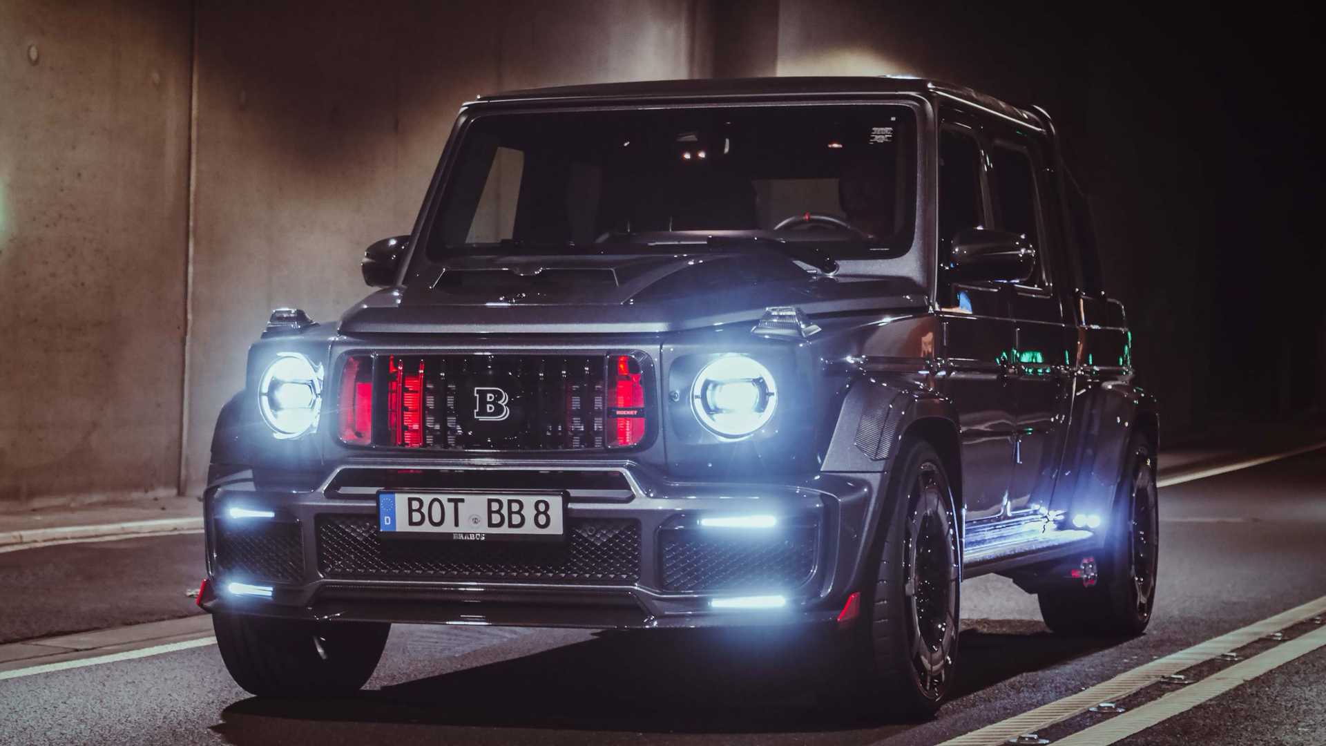 Brabus版梅赛德斯-AMG G63 皮卡亮相 