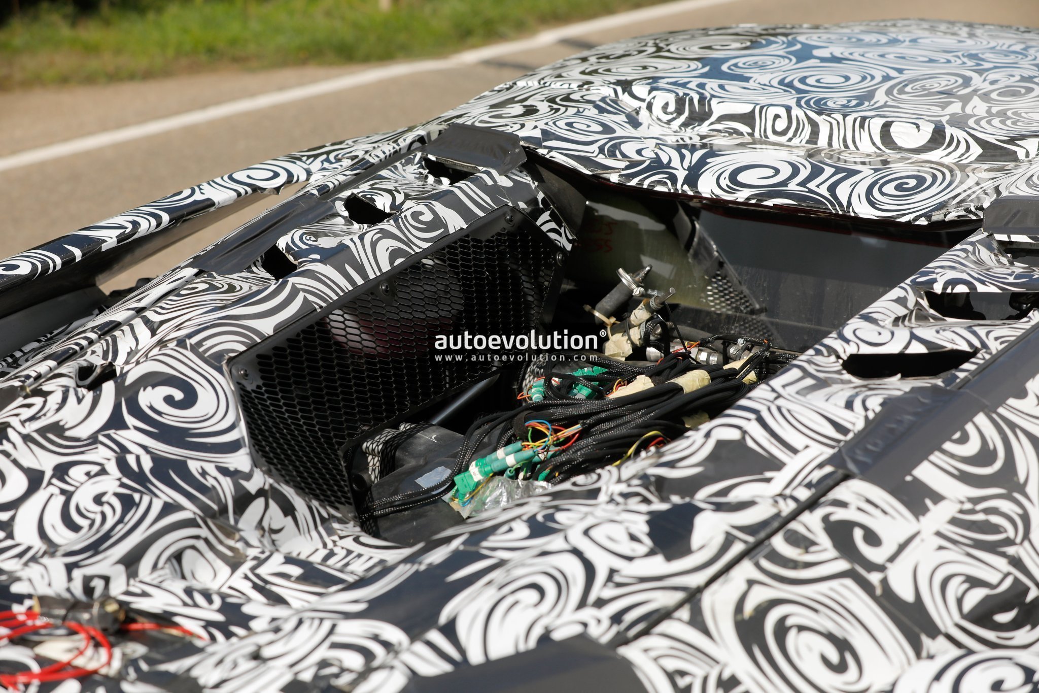 兰博基尼Aventador继任者最新谍照曝光