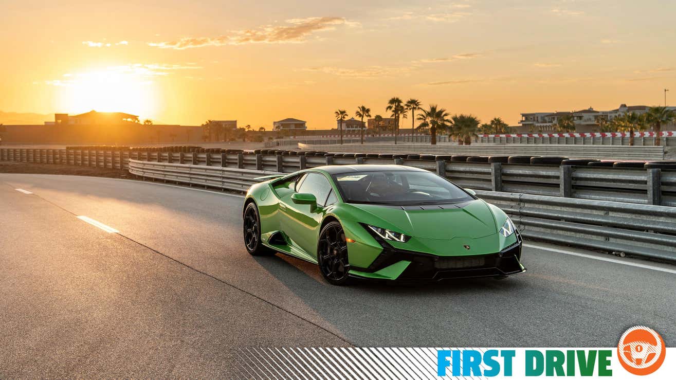2023款兰博基尼Huracan Tecnica 一款硬核但友好的超级跑车