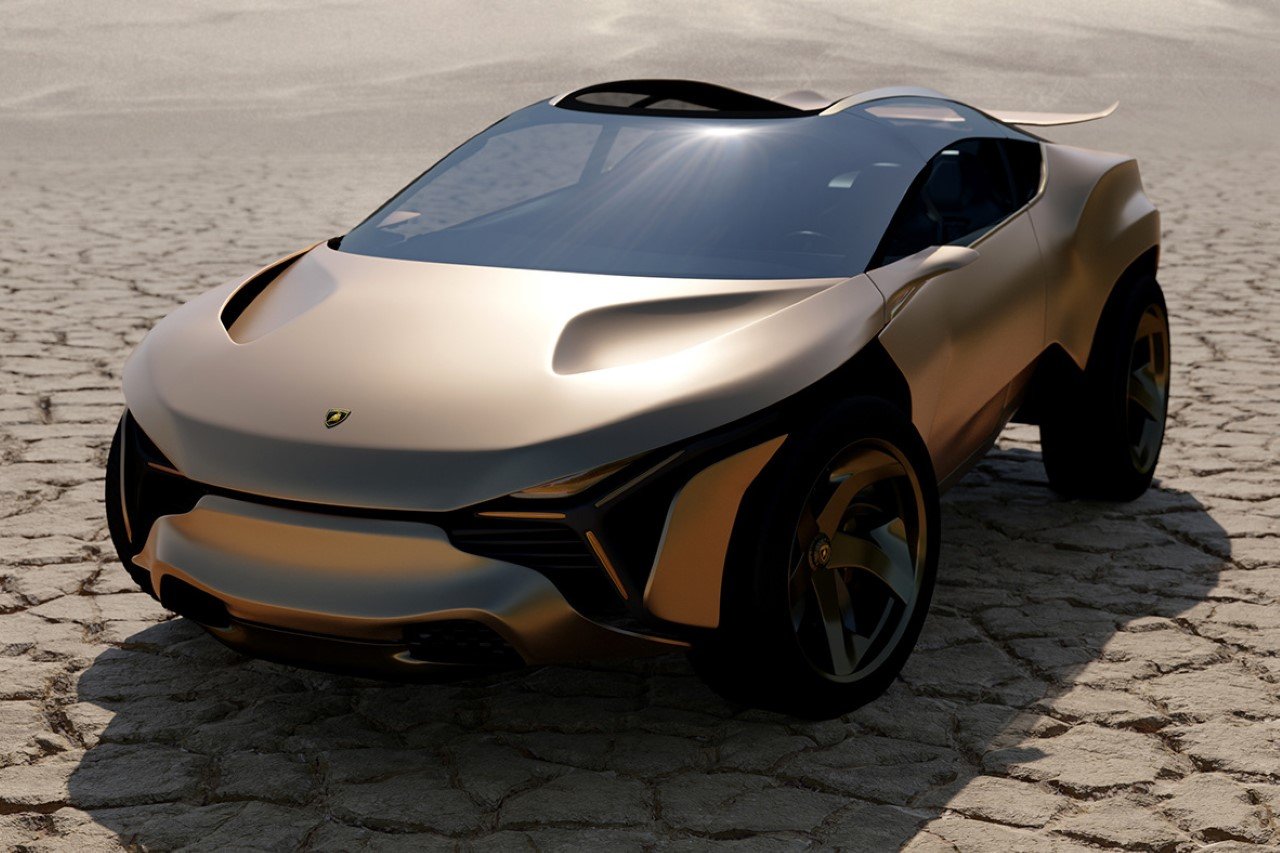 这款兰博基尼 SUV 概念放大了 URUS 的设计语言，打造出真正的狂暴公牛