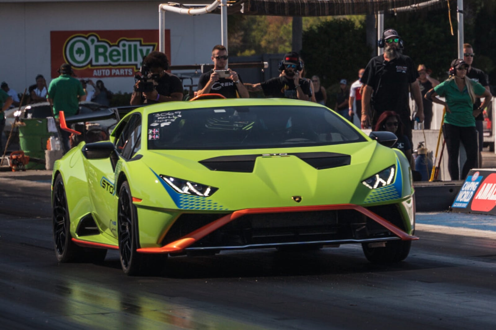 Cicio Performance改装的兰博基尼Huracan STO达到1400马力
