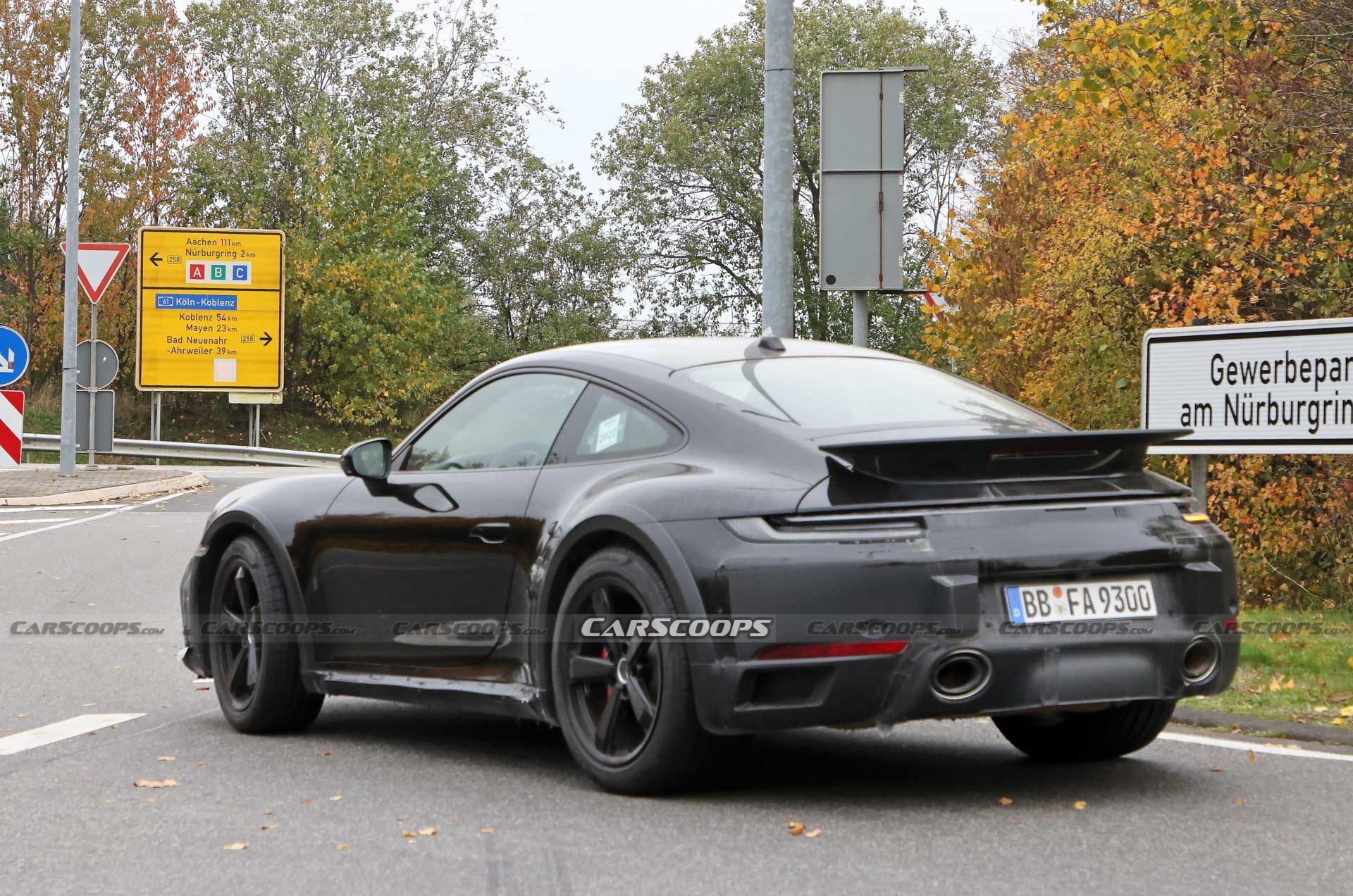 保时捷911 Dakar最新谍照 最快或将于2022年内亮相