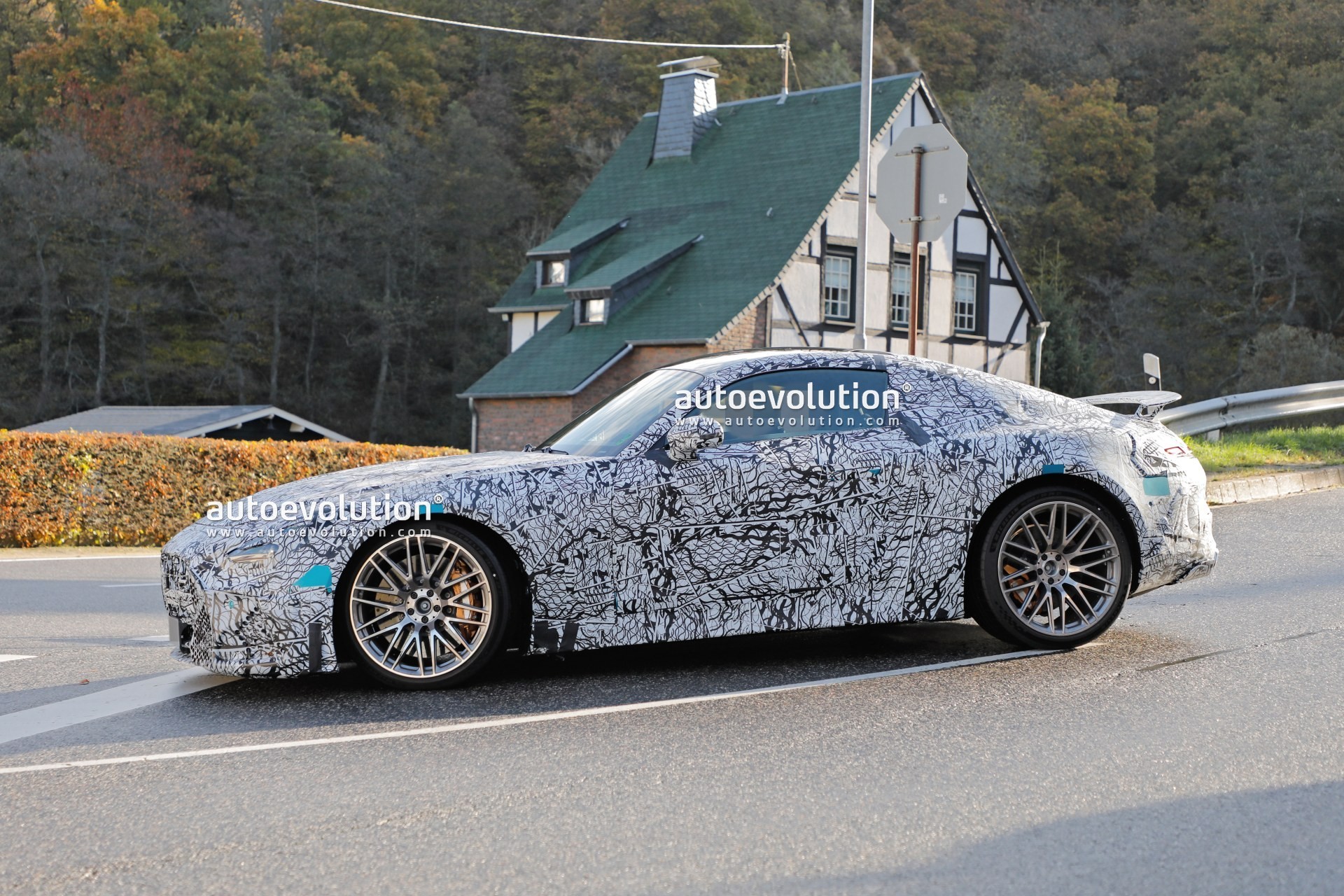 梅赛德斯-AMG GT Edition 1谍照曝光