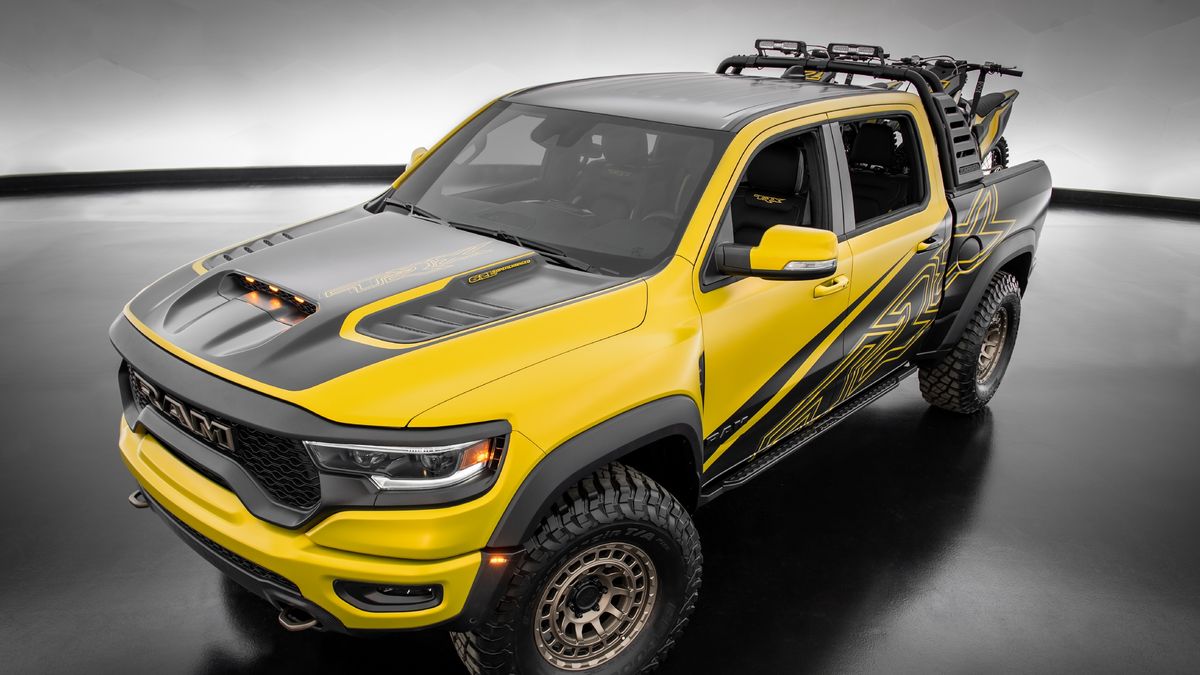 Ram 1500 TRX Gold Shot概念车亮相 SEMA 展会