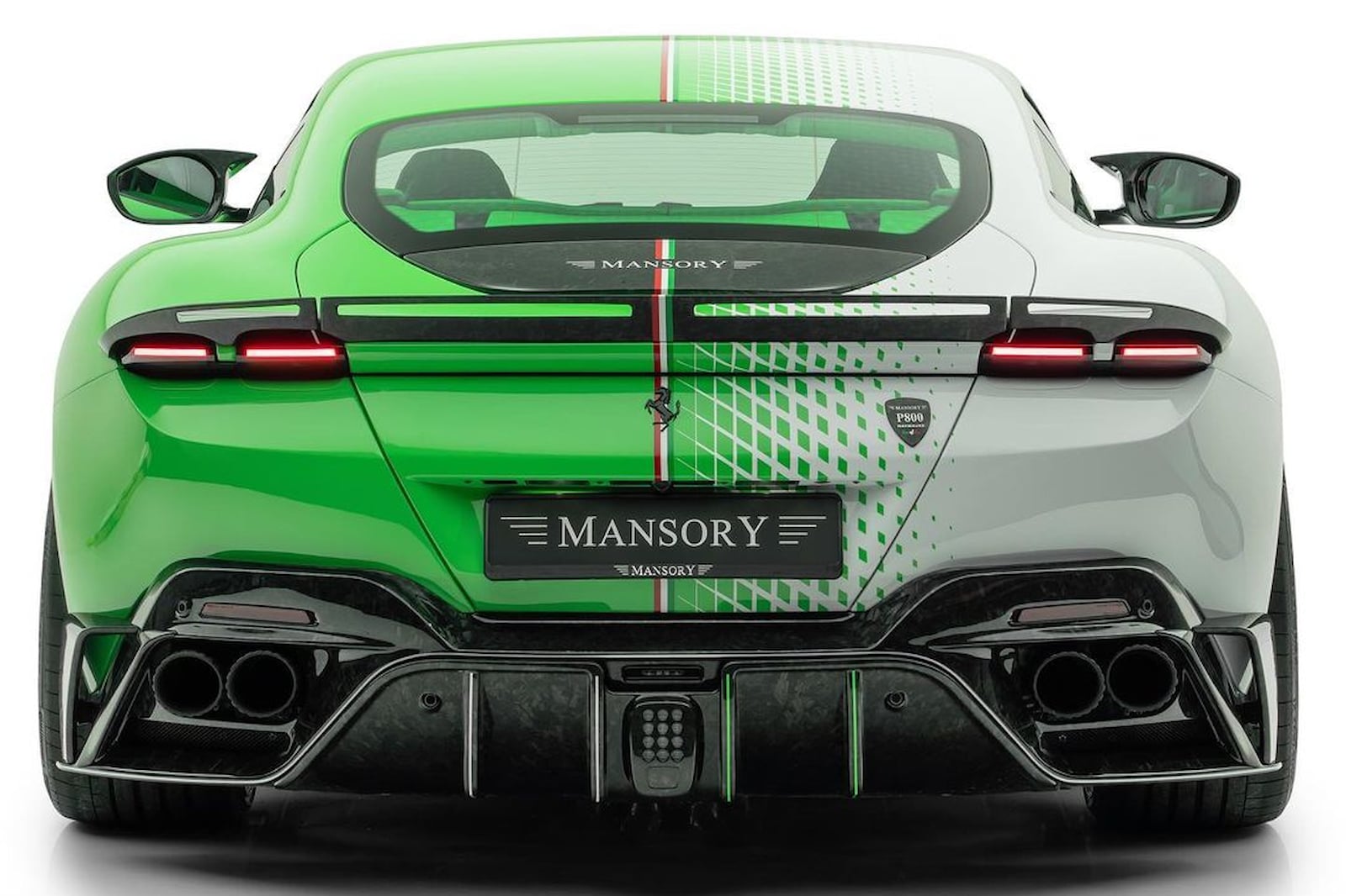 Mansory全力推出基于法拉利 Roma的全新 Tempesta Verde