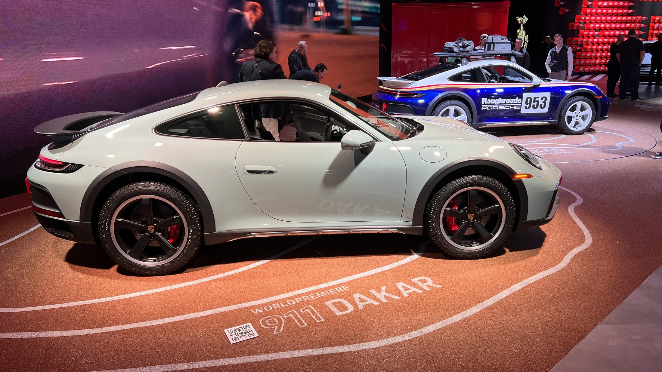 2022洛杉矶车展：保时捷911 Dakar首发