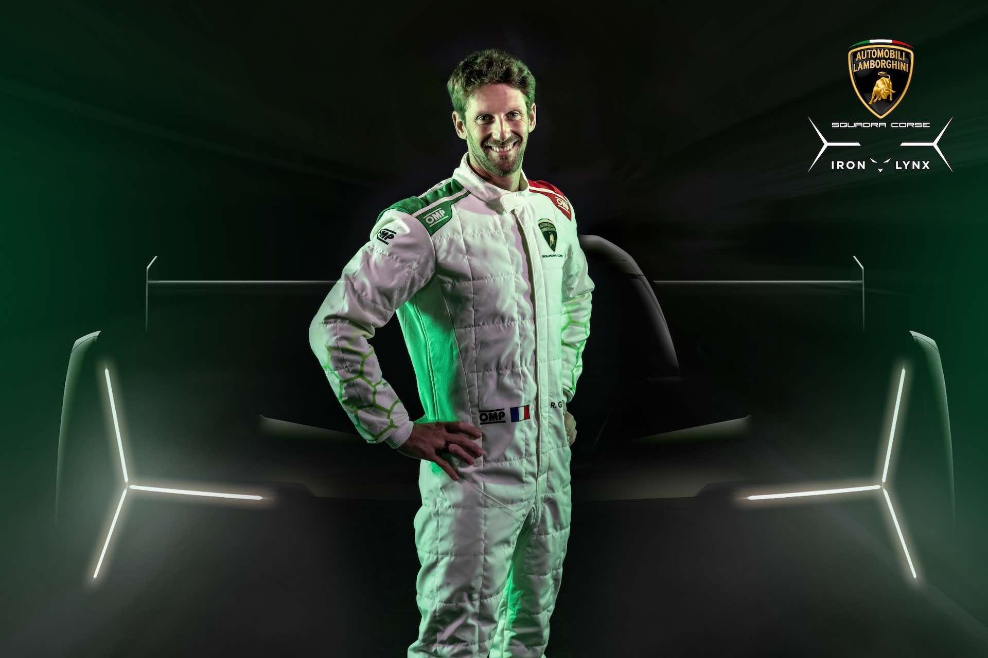 兰博基尼签下前 F1 明星罗曼格罗斯让参加 2024 LMDh 活动