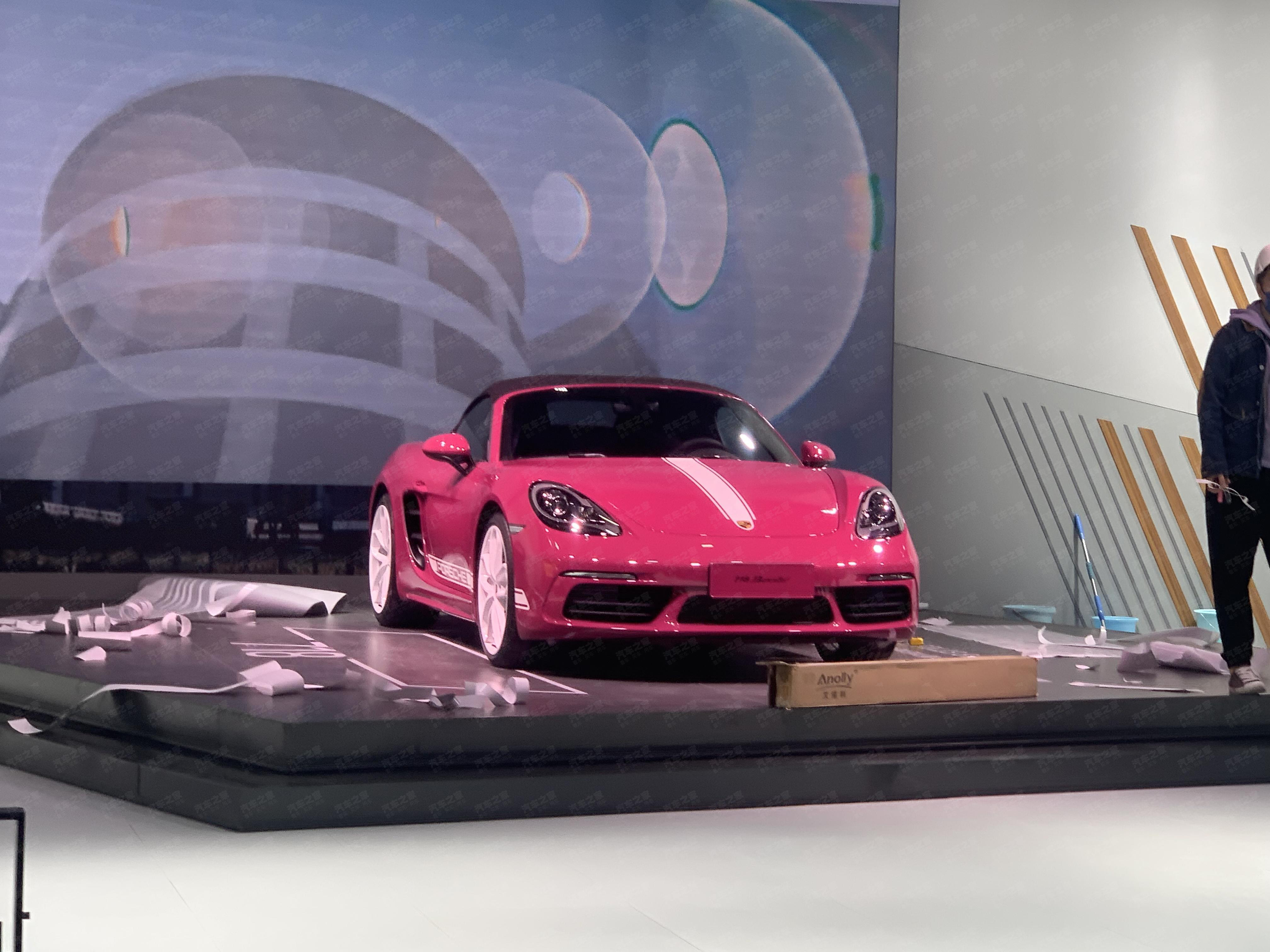 广州车展探馆：保时捷718 Boxster特别版