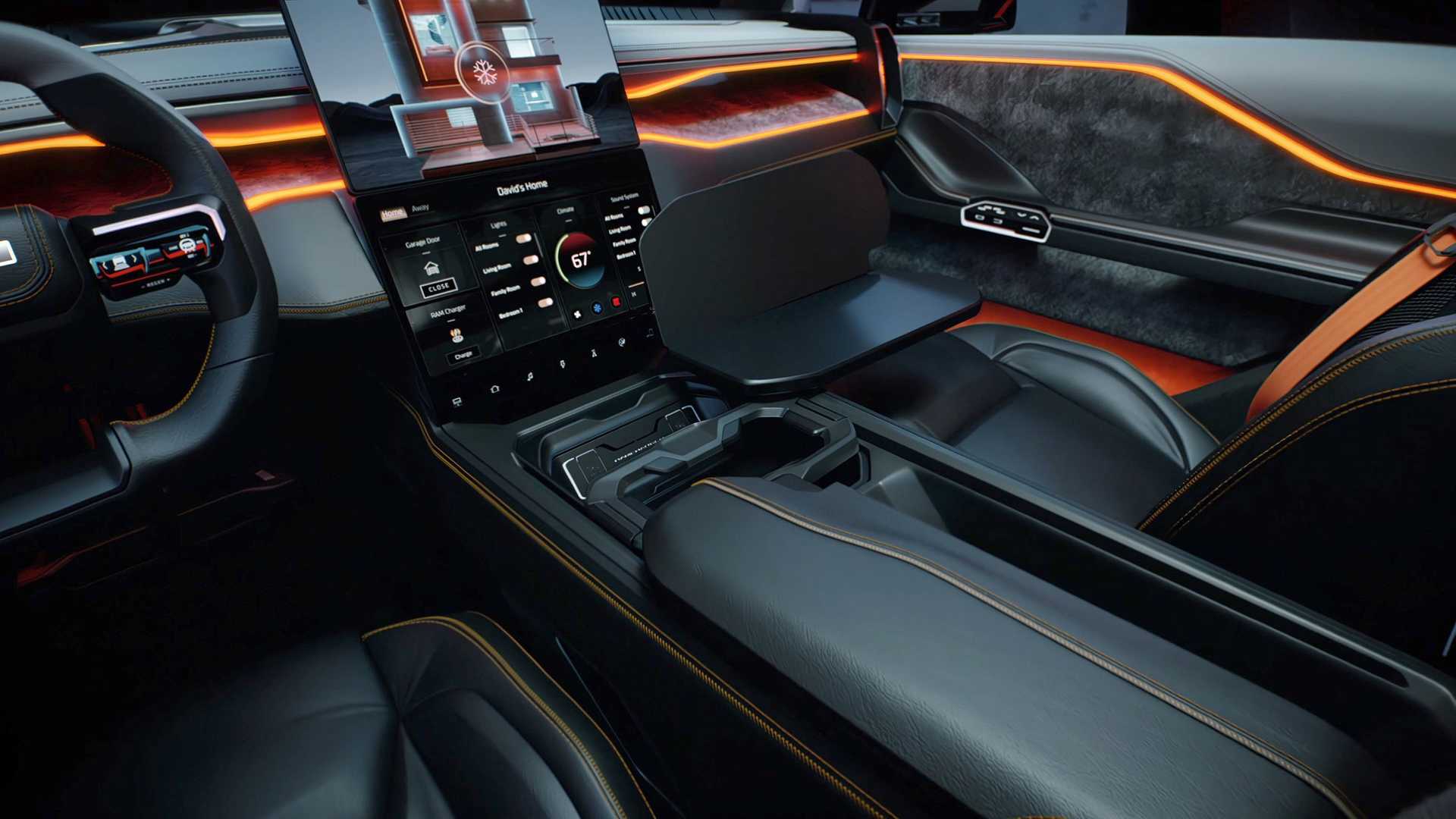 Ram 1500 Revolution BEV 概念车首次亮相：双电机、第三排座椅
