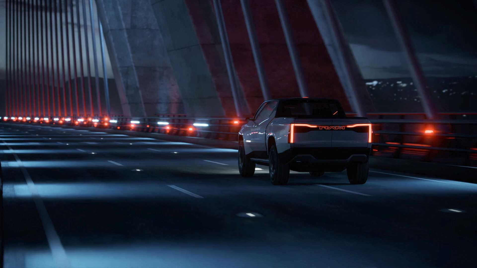 Ram 1500 Revolution BEV 概念车首次亮相：双电机、第三排座椅