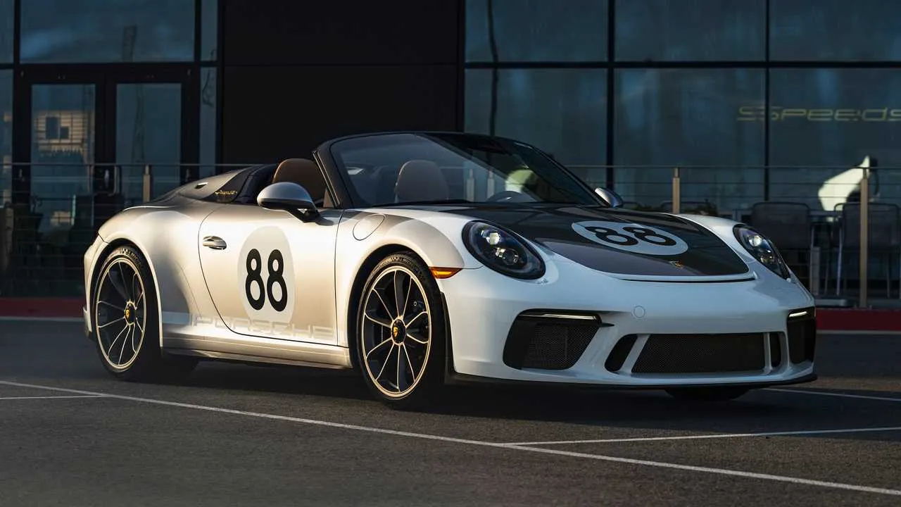 新款保时捷 911 Speedster 将于2023年洛杉矶车展亮相