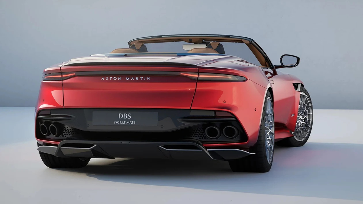 阿斯顿·马丁DBS 770敞篷版官图发布
