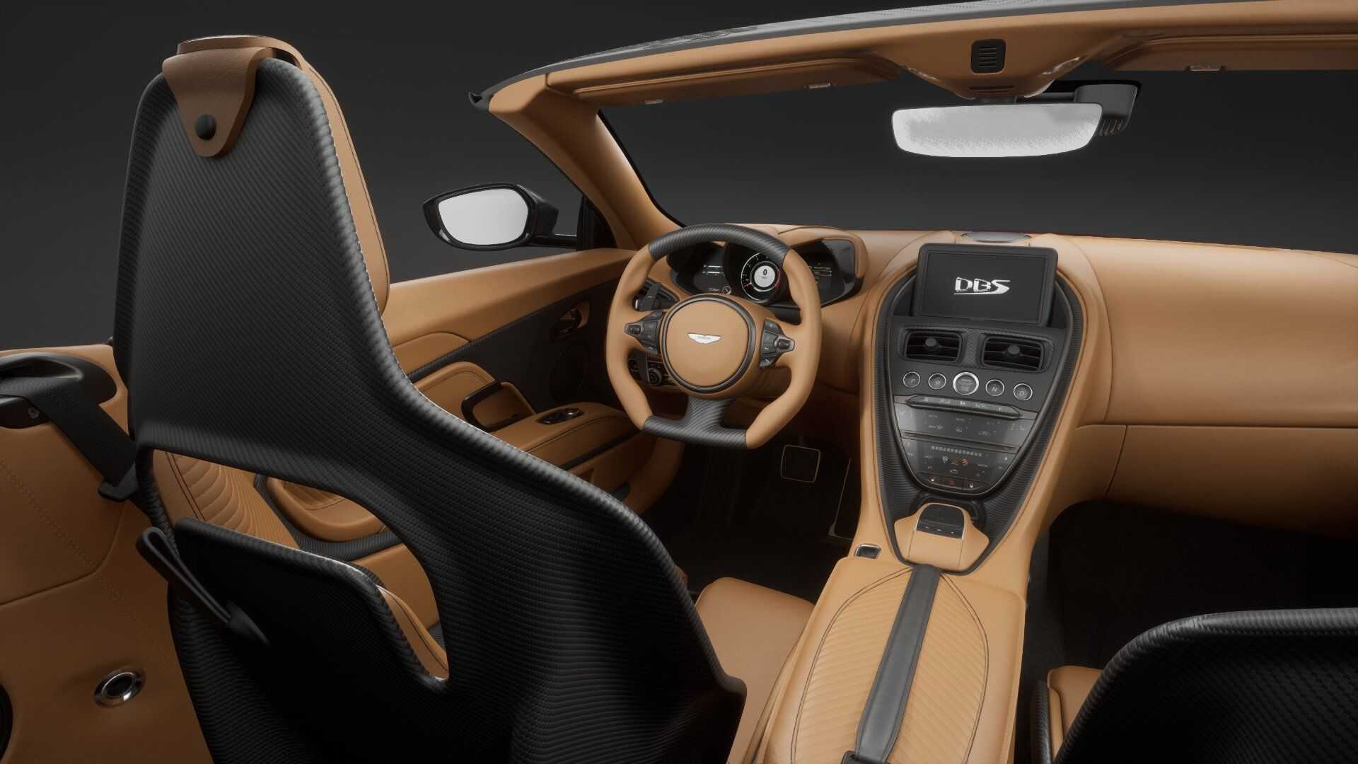 阿斯顿·马丁DBS 770敞篷版官图发布