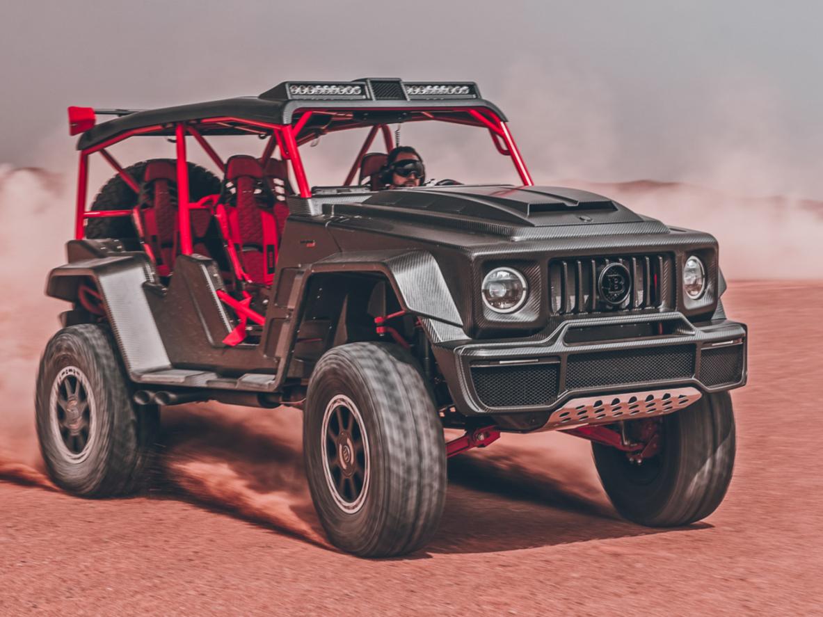最硬核“大G” Brabus 900 Crawler沙丘越野车 限量生产15台