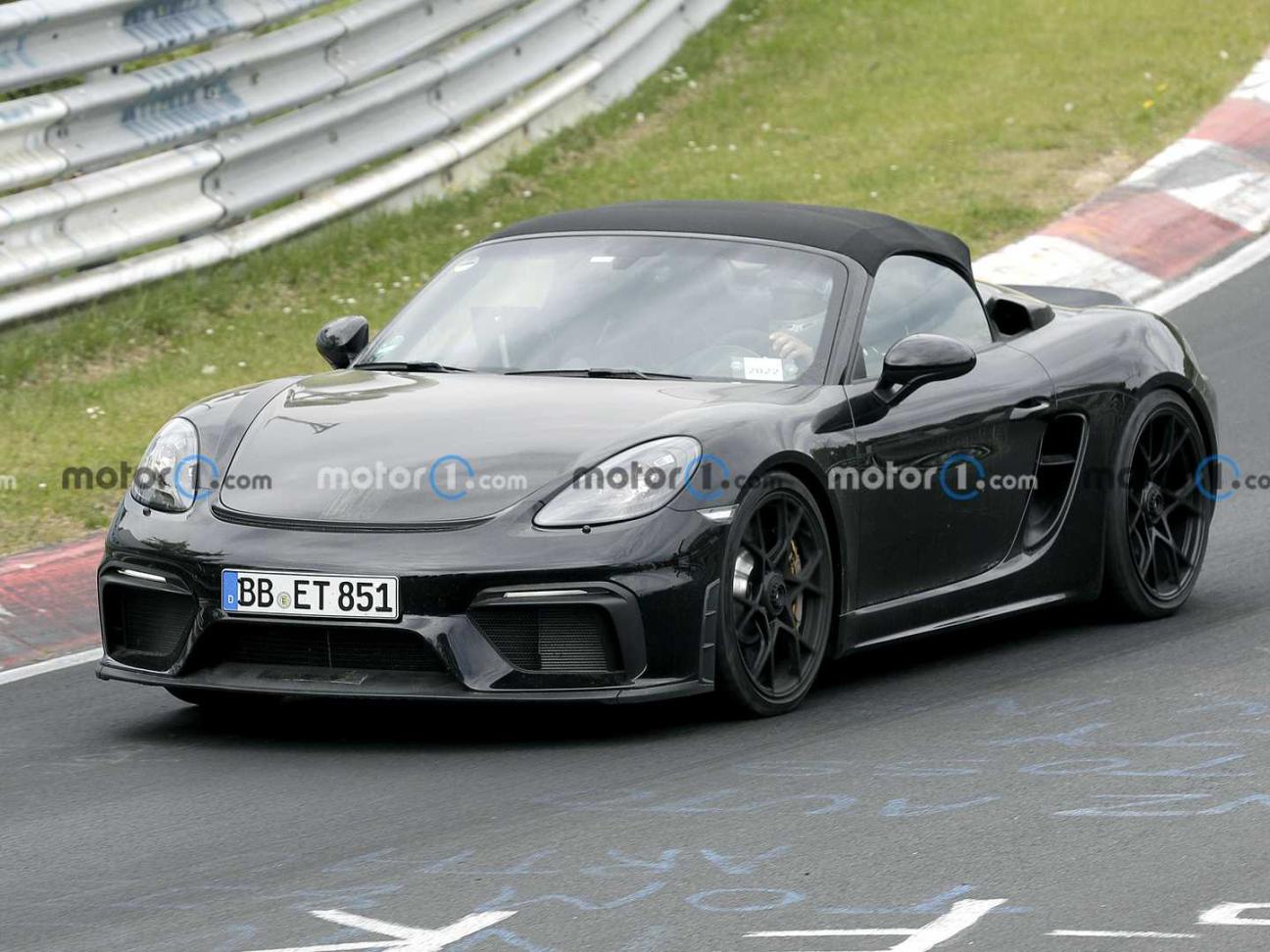 疑似保时捷718 Boxster Spyder RS谍照