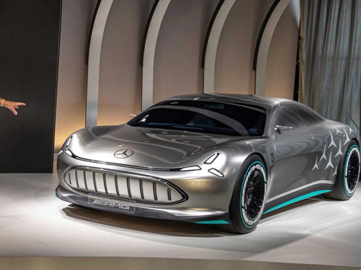 梅赛德斯-AMG Vision AMG官图 展示全新纯电跑车设计理念