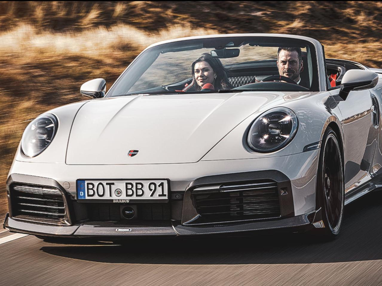 Brabus发布时速340公里的保时捷 911 Turbo S