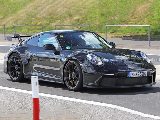 保时捷 911 GT3小改款测试谍照曝光