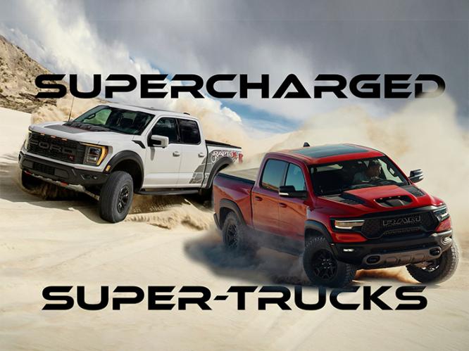 超级卡车大战：福特 F-150 Raptor R VS Ram 1500 TRX