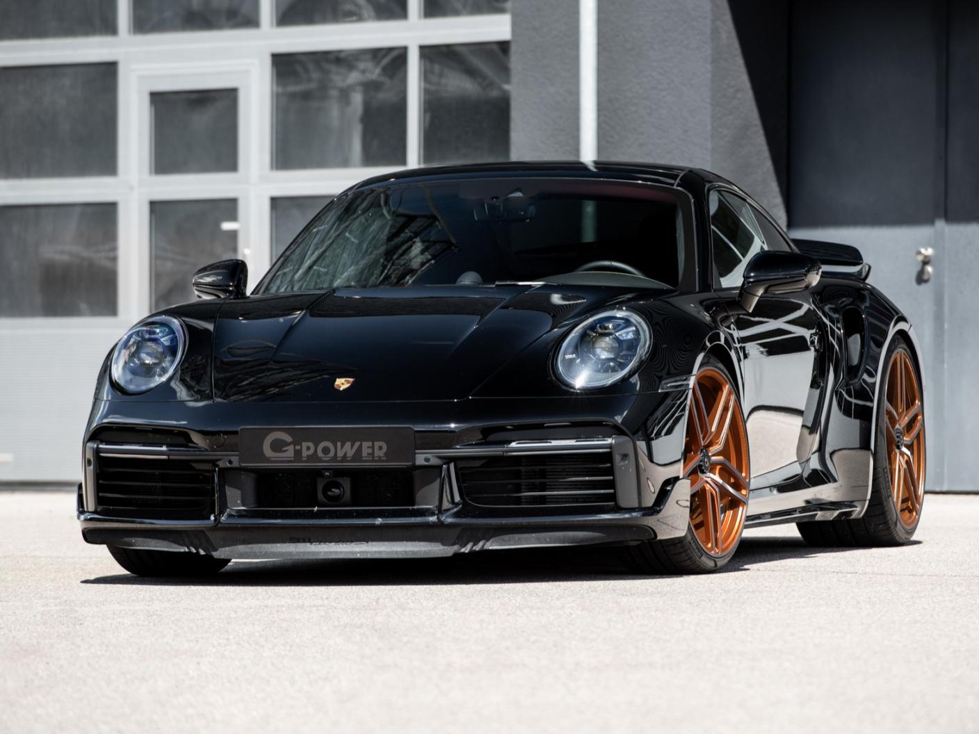 G-Power保时捷911 Turbo S  拥有800马力和橙色轮毂