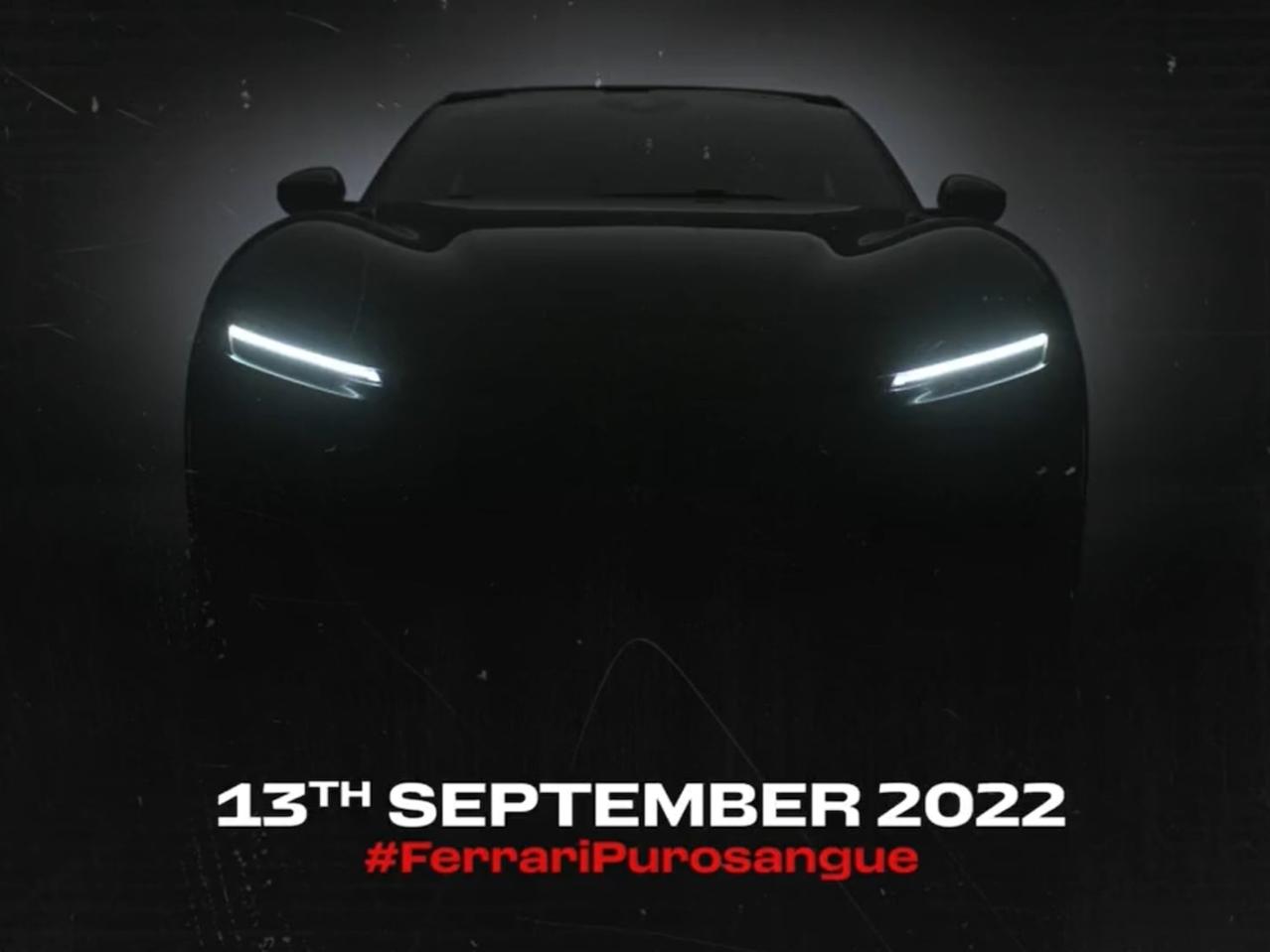 最终法拉利 Purosangue Teaser 视频展示了其 V12 发动机