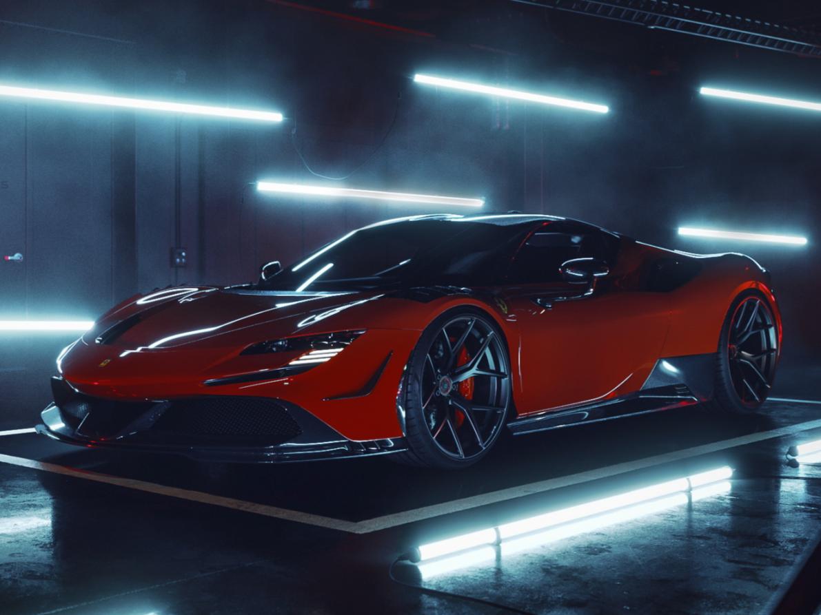 RYFT为法拉利 SF90打造“竞赛版”造型套件
