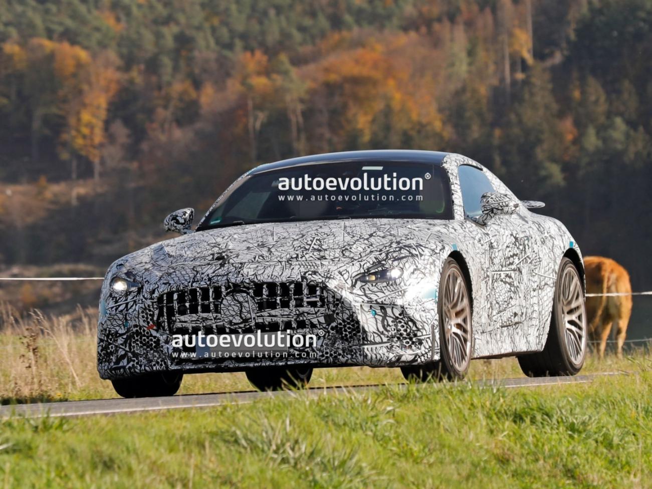 梅赛德斯-AMG GT Edition 1谍照曝光