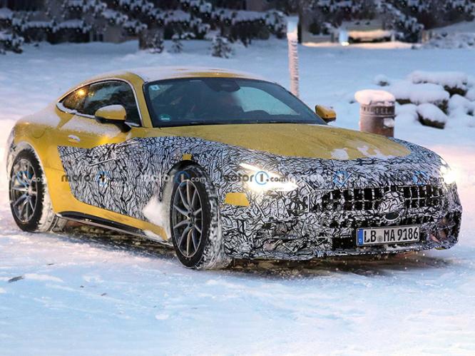 3种版本！奔驰AMG GT“家族”测试谍照曝光