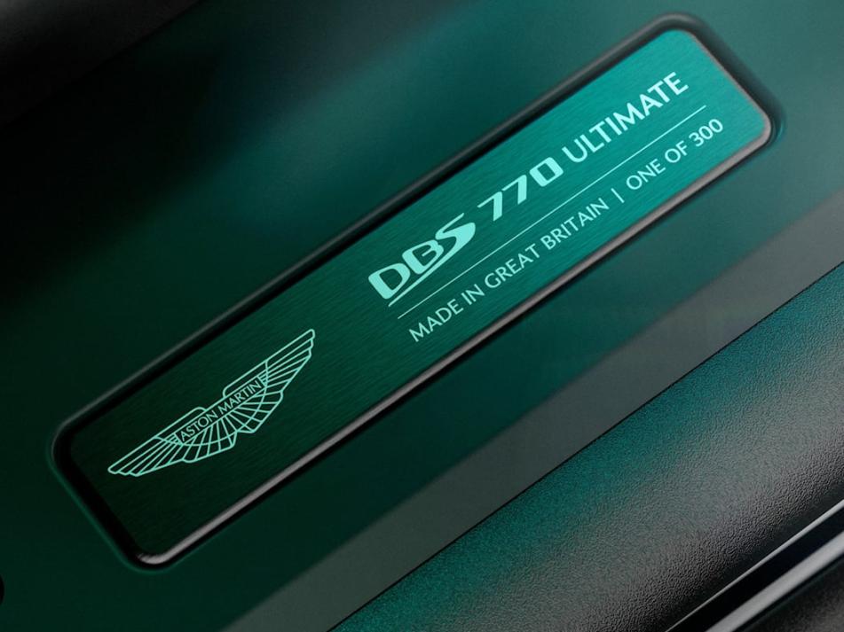 第一台2024款阿斯顿马丁 DBS 770 每马力售价超过 1,000 美元